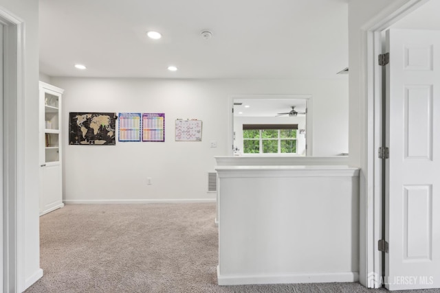 106 Ellsworth Way S, Brunswick, NJ 08852 - corridor featuring carpet floors, recessed lighting, and baseboards