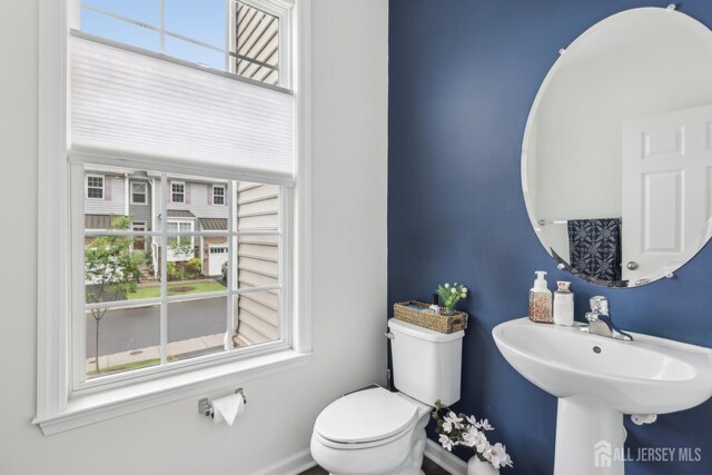 106 Ellsworth Way S, Brunswick, NJ 08852 - bathroom featuring toilet and healthy amount of natural light