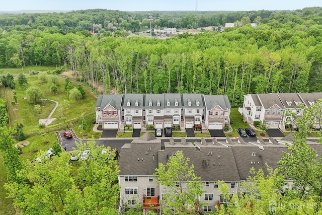 106 Ellsworth Way S, Brunswick, NJ 08852 - bird's eye view of a forest