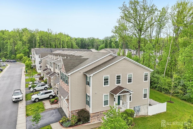 106 Ellsworth Way S, Brunswick, NJ 08852 - view of front of house featuring stone siding and roof with shingles