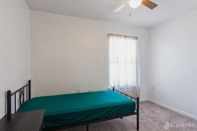 99 William St, South River, NJ 08882 - carpeted bedroom with baseboards and a ceiling fan