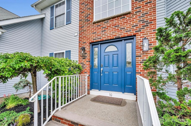 10 Rauer Ct, South Plainfield, NJ 07080 - entrance to property featuring brick siding