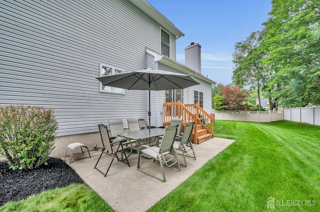 10 Rauer Ct, South Plainfield, NJ 07080 - view of patio
