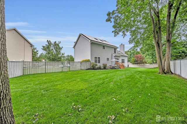 10 Rauer Ct, South Plainfield, NJ 07080 - view of fenced backyard