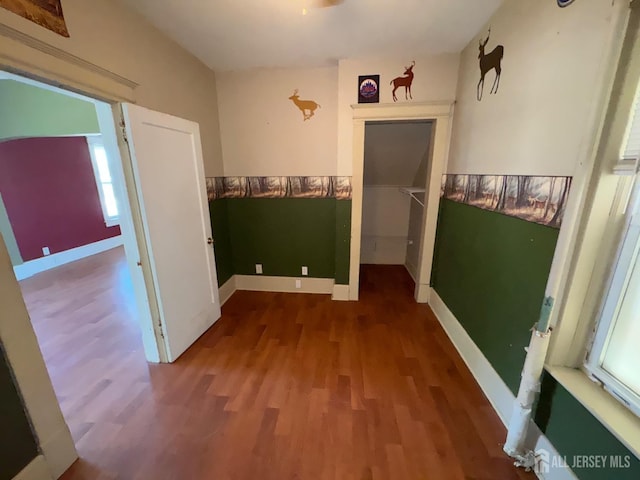 134 S Stevens Ave S, South Amboy, NJ 08879 - hallway with wood finished floors and baseboards