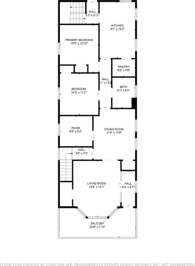 134 S Stevens Ave S, South Amboy, NJ 08879 - floor plan / room layout