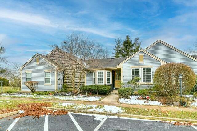 view of ranch-style home