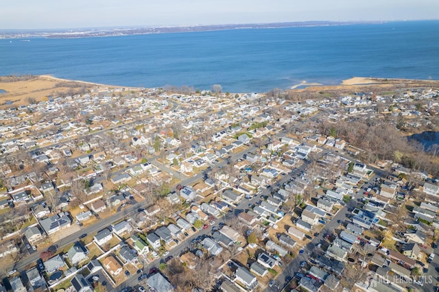 136-136 Hilltop Blvd, Old Bridge, NJ 07735 - aerial view of property and surrounding area with a large body of water and nearby suburban area