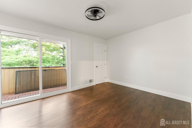 50 Ellen Heath Dr, Matawan, NJ 07747 - unfurnished room featuring wood finished floors and baseboards