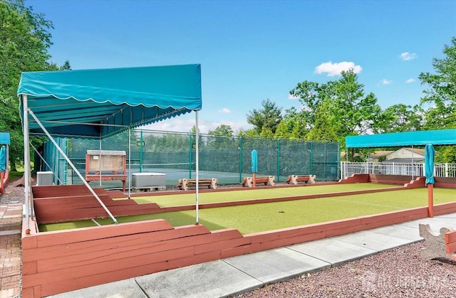 490 Grandin Rd Unit A, Monroe, NJ 08831 - view of property's community with fence and a tennis court