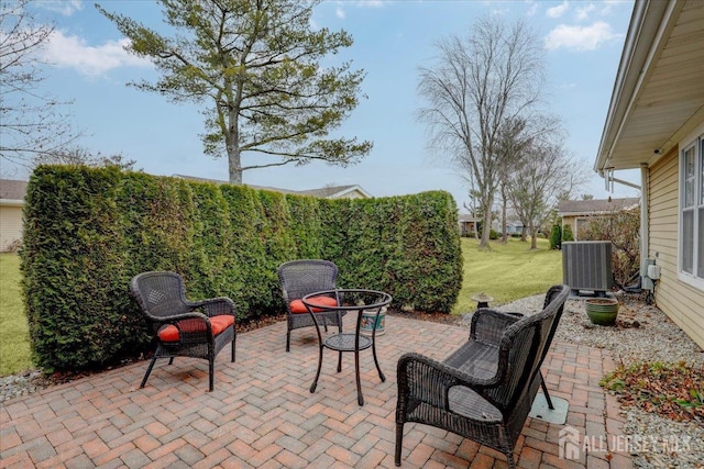 490 Grandin Rd Unit A, Monroe, NJ 08831 - view of patio featuring central air condition unit