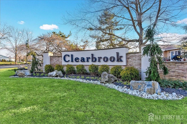 490 Grandin Rd Unit A, Monroe, NJ 08831 - community sign featuring a lawn