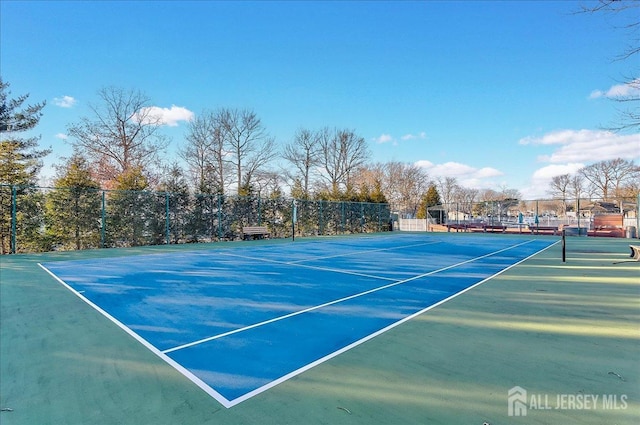 490 Grandin Rd Unit A, Monroe, NJ 08831 - view of tennis court featuring community basketball court and fence