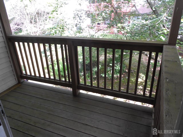 4222 N Bayberry Ct N, South Brunswick, NJ 08852 - view of wooden deck