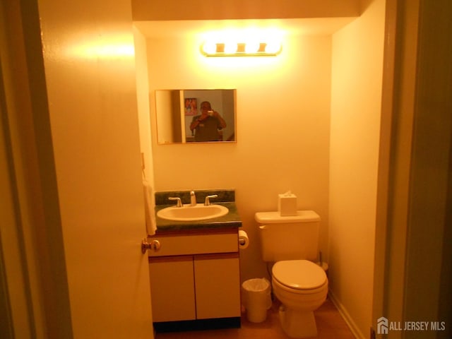 4222 N Bayberry Ct N, South Brunswick, NJ 08852 - bathroom featuring vanity and toilet