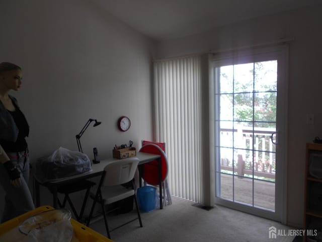 4222 N Bayberry Ct N, South Brunswick, NJ 08852 - carpeted home office with plenty of natural light