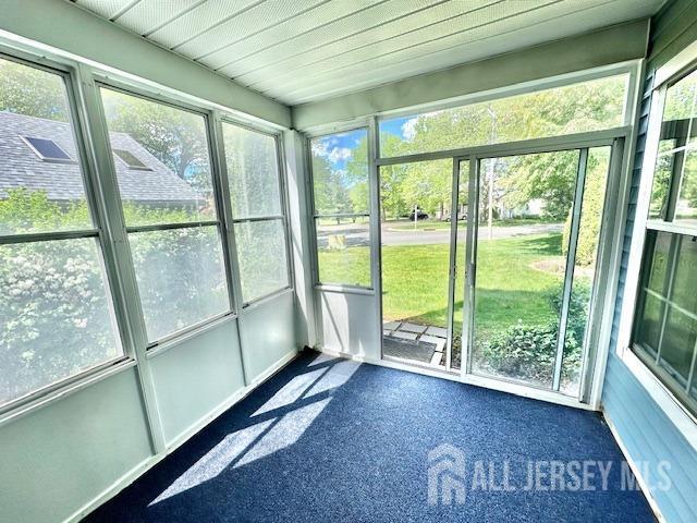 13-B Ashbourne Dr Unit B, Monroe, NJ 08831 - view of unfurnished sunroom