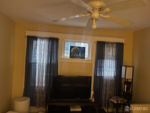 18 Bethany St, New Brunswick, NJ 08901 - interior space with a ceiling fan