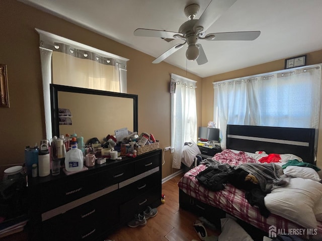 18 Bethany St, New Brunswick, NJ 08901 - bedroom featuring wood finished floors and ceiling fan