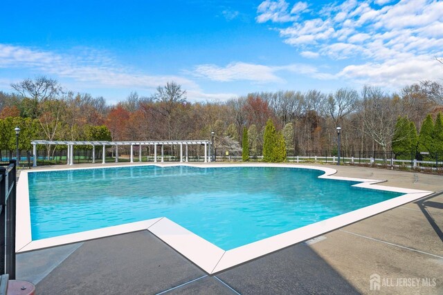 4 Sandra Ct Unit 2743, Old Bridge, NJ 08857 - view of pool featuring a pergola and a patio