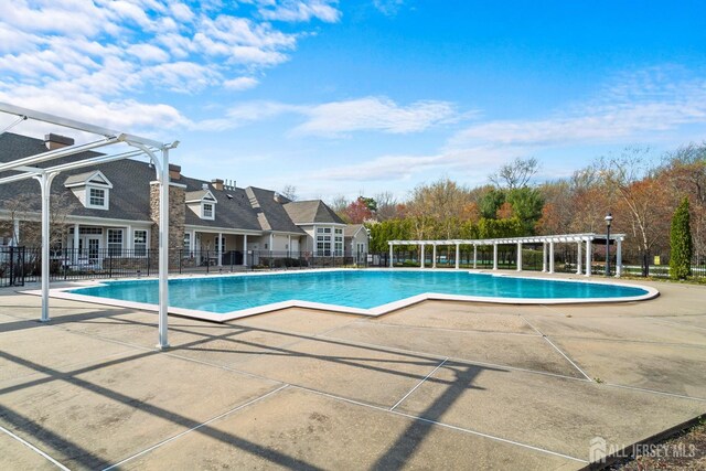 4 Sandra Ct Unit 2743, Old Bridge, NJ 08857 - community pool featuring a pergola and a patio