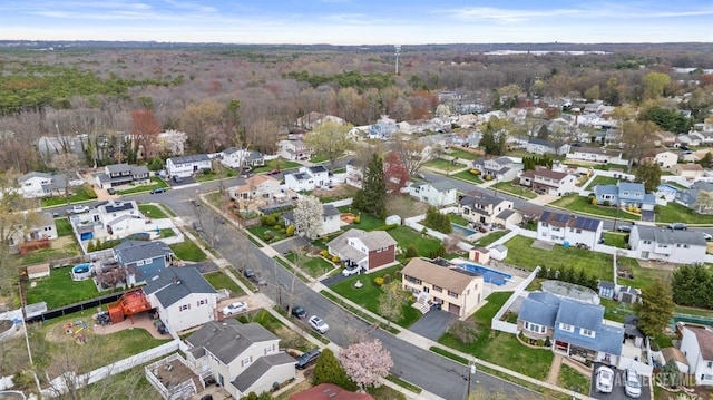 3 Hansen Rd, Old Bridge, NJ 08857 - aerial overview of property's location with nearby suburban area and a forest