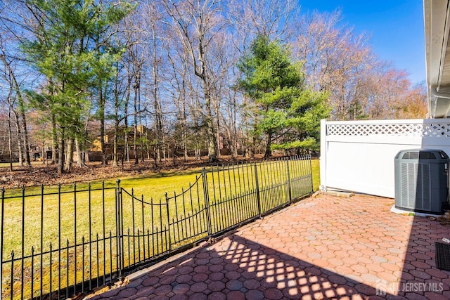 18 Albury Way N, Brunswick, NJ 08902 - view of patio with cooling unit