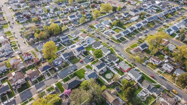 100-A George St, Carteret, NJ 07008 - aerial view of property's location featuring nearby suburban area