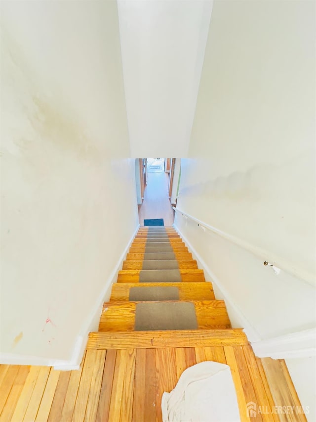 910 Roanoke Ave, Hillside, NJ 07205 - stairway with baseboards