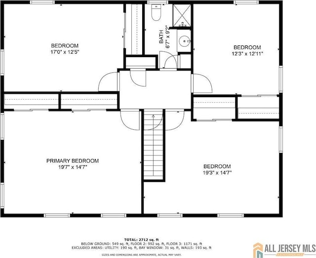 14 Fisher Ave, Middlesex, NJ 08846 - home floor plan