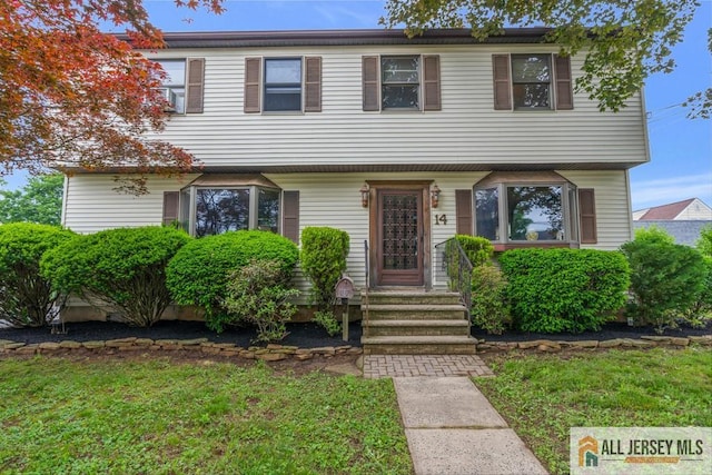 14 Fisher Ave, Middlesex, NJ 08846 - view of front of house featuring a front yard