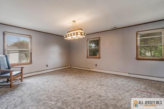 14 Fisher Ave, Middlesex, NJ 08846 - carpeted empty room featuring ornamental molding