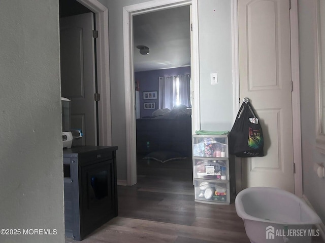 13 Haag St, Sayreville, NJ 08872 - hallway featuring wood finished floors