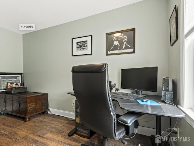 13 Crabtree Rd, Old Bridge, NJ 07747 - office space featuring wood finished floors and baseboards