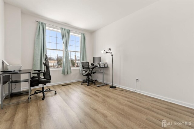 70 Depot Way, Dunellen, NJ 08812 - office with wood finished floors and baseboards