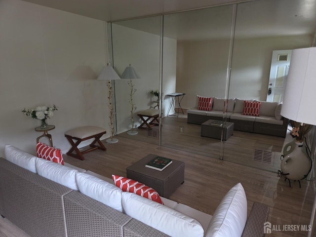 410 Harvard St, Piscataway, NJ 08854 - living area featuring wood finished floors