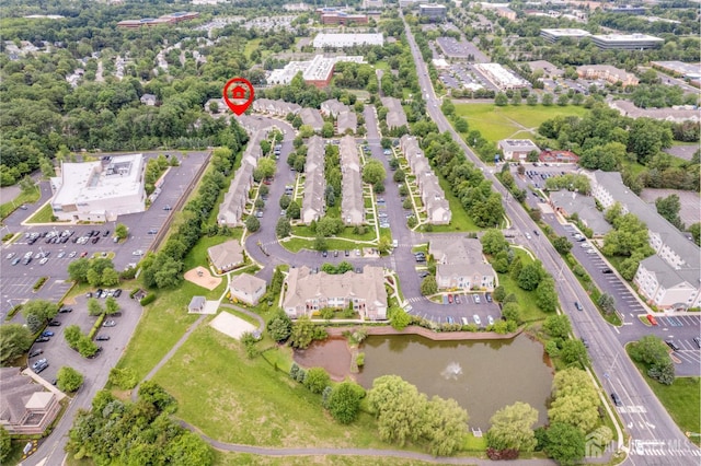 1206 Fir Ct, Franklin Twsp, NJ 08873 - aerial view of a large body of water