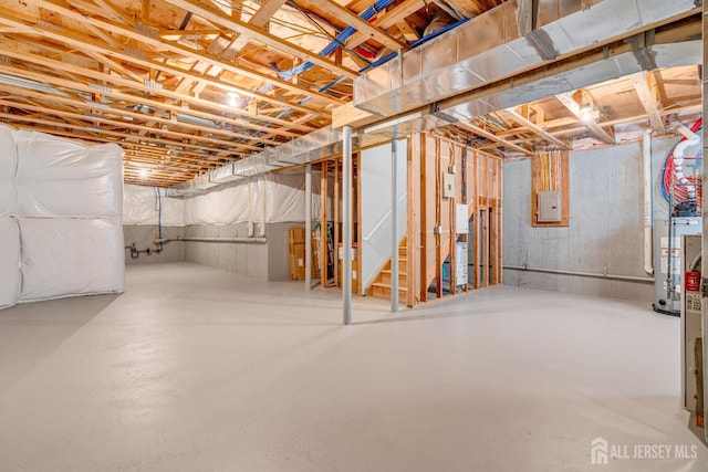 1206 Fir Ct, Franklin Twsp, NJ 08873 - unfinished basement featuring electric panel