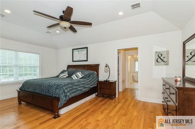 19 Maplehurst Ln, Piscataway, NJ 08854 - bedroom with light wood-style floors, recessed lighting, and a ceiling fan
