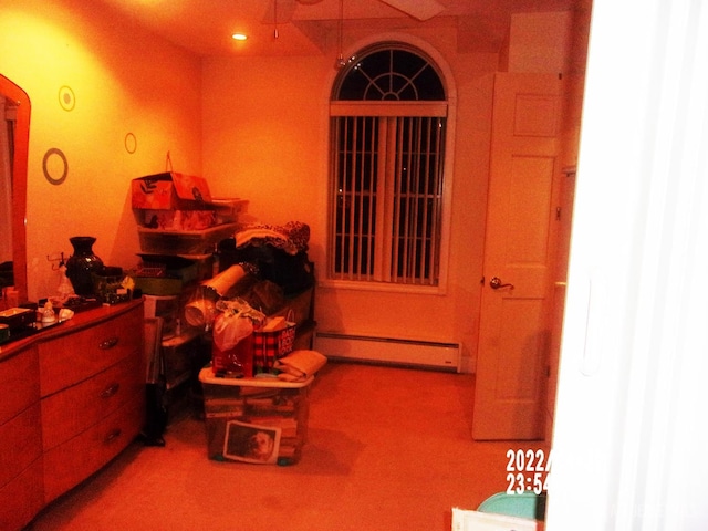 29 Jeffrey Cir S, Brunswick, NJ 08810 - interior space with a baseboard radiator