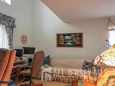 29 Jeffrey Cir S, Brunswick, NJ 08810 - carpeted bedroom with an office area