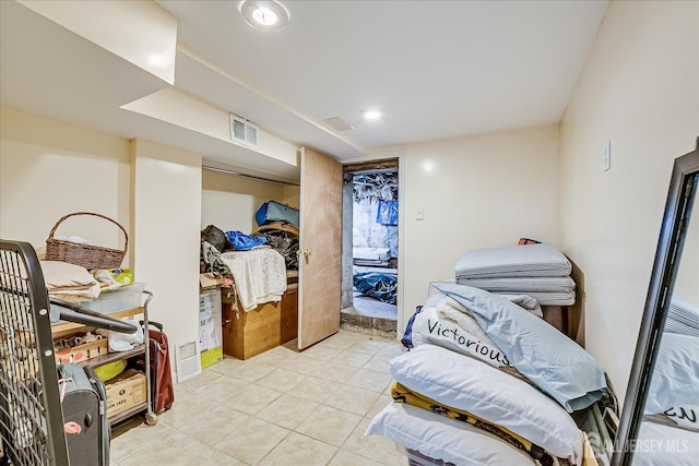 151 N Broadway N, South Amboy, NJ 08879 - bedroom featuring light tile patterned floors and recessed lighting