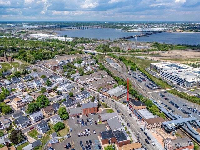 151 N Broadway N, South Amboy, NJ 08879 - aerial view of property and surrounding area with a nearby body of water and a notable bridge