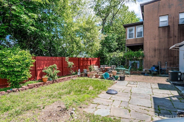 151 N Broadway N, South Amboy, NJ 08879 - view of yard with a patio and central AC unit