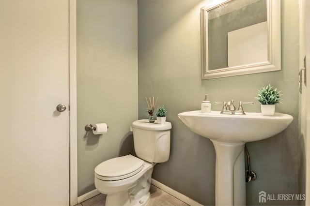 349 Lunar Rd, Piscataway, NJ 08854 - bathroom featuring toilet and tile patterned floors