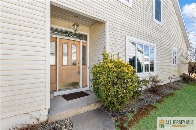 view of entrance to property
