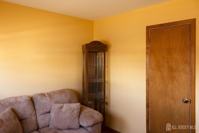 view of living area