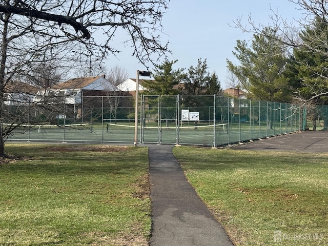 3013 Cromwell Ct, Hillsborough, NJ 08844 - view of tennis court