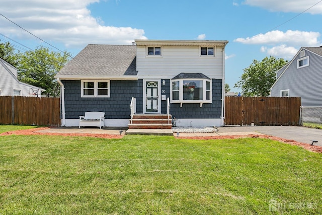 30 Clark Pl, Avenel, NJ 07001 - view of front facade featuring entry steps and roof with shingles