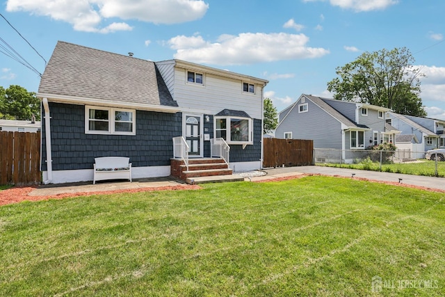 30 Clark Pl, Avenel, NJ 07001 - back of house with roof with shingles